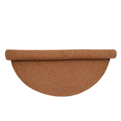 Tapis rond laine feutrée NEETHU TOFFEE S - Sueños de Cigueña