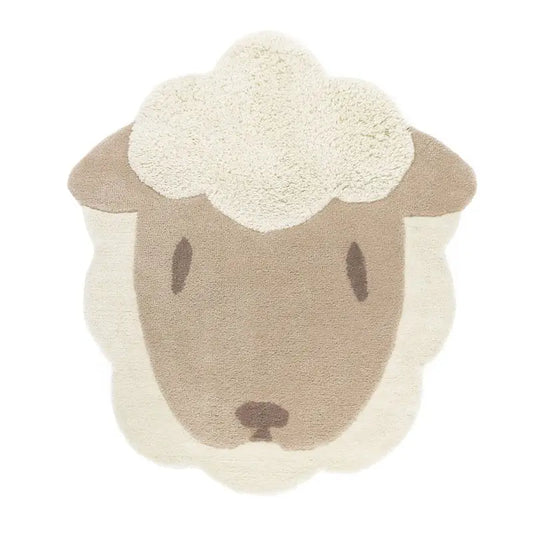 Tapis chambre enfant petit mouton LOLHO WOOL - Sueños de Cigueña