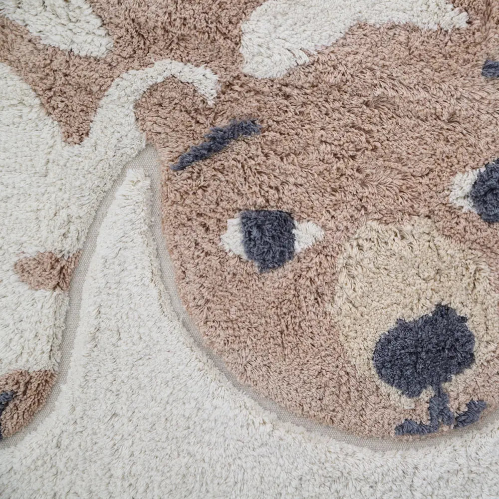 Alfombra Infantil 100x150 FLOWERBEAR - Sueños de Cigueña 