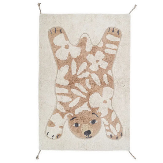 Alfombra Infantil 100x150 FLOWERBEAR - Sueños de Cigueña 