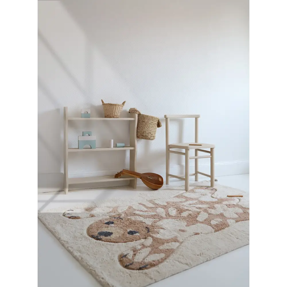 Alfombra Infantil 100x150 FLOWERBEAR - Sueños de Cigueña 