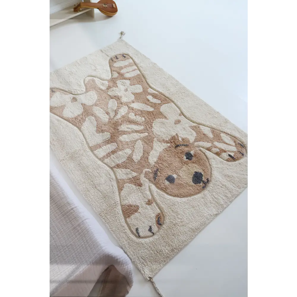 Alfombra Infantil 100x150 FLOWERBEAR - Sueños de Cigueña 