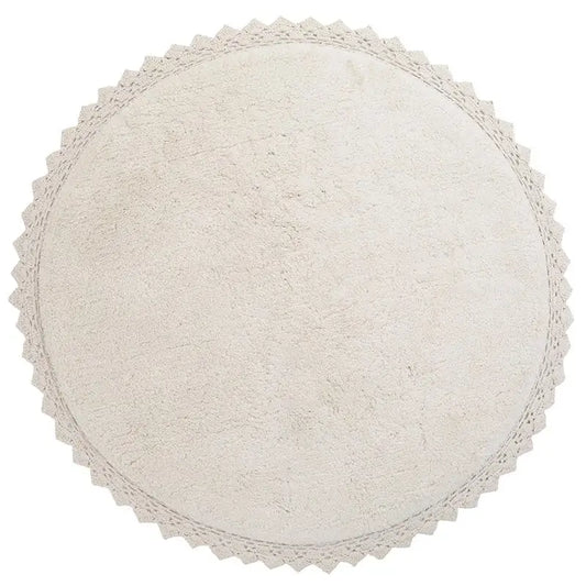 Alfombra Infantil 110 cm PERLA ECRU - Sueños de Cigueña