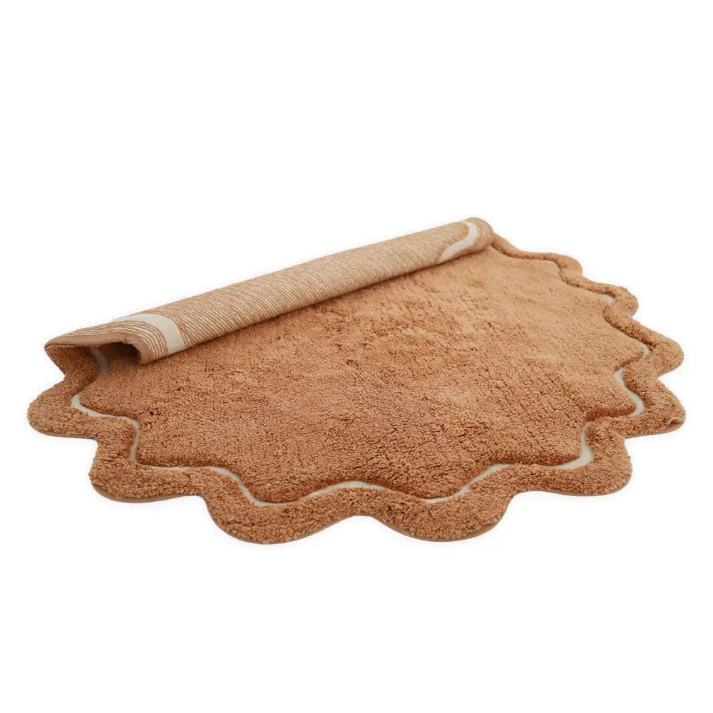 Alfombra Infantil 110 cm SWEET APRIL TOFFEE Algodón Lavable en lavadora - Sueños de Cigueña 