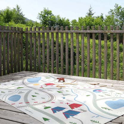Alfombra Infantil 120x180 LITTLE CAMPER - Sueños de Cigueña