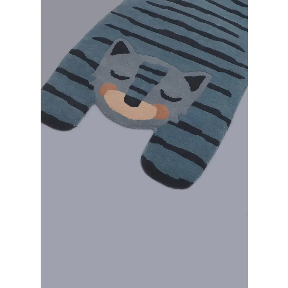 Alfombra Infantil 125 cm BLUE TIGER - Sueños de Cigueña