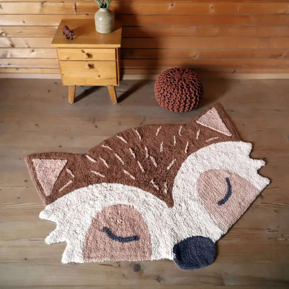 Alfombra Infantil 85x120 cm MARLO Little Fox - Sueños de Cigueña