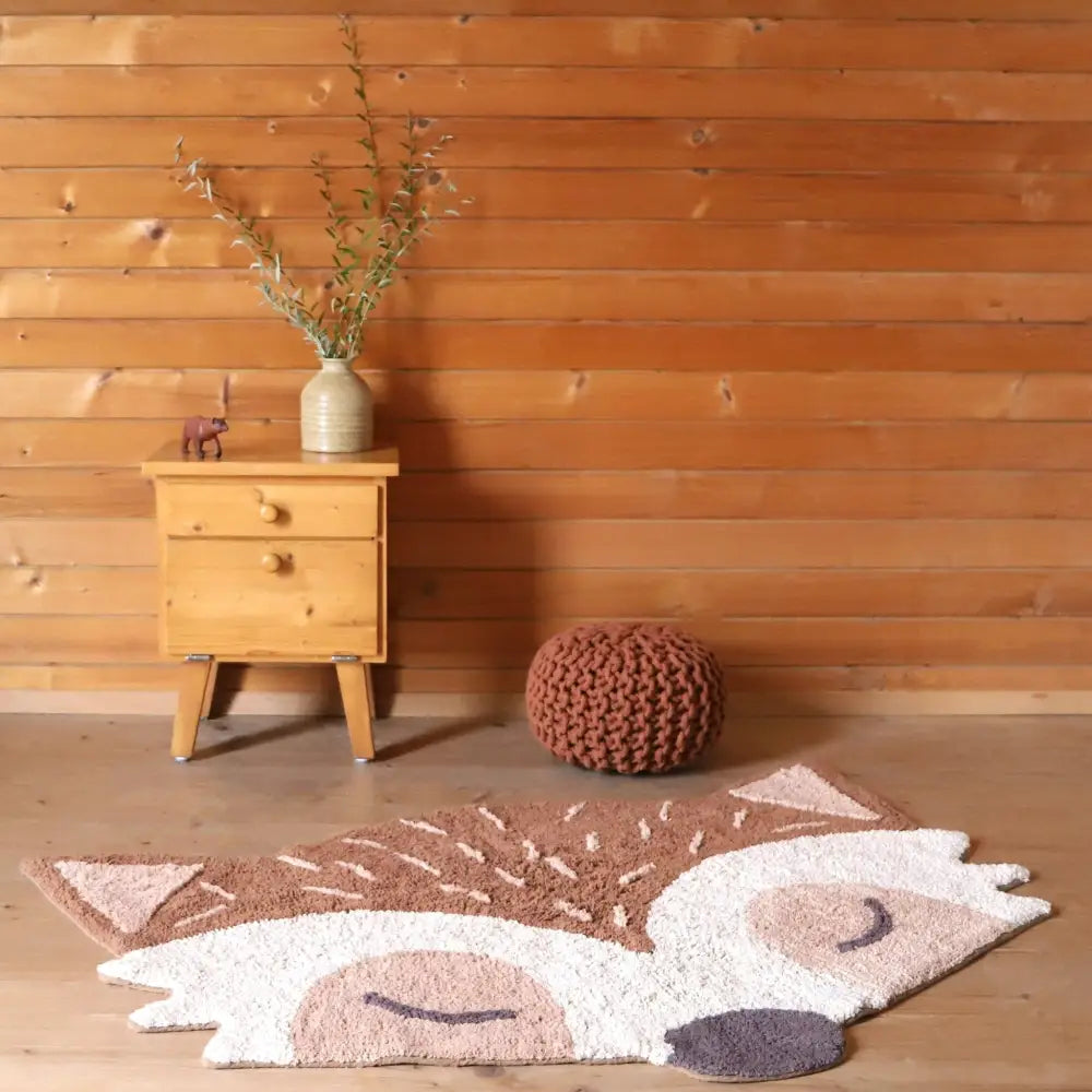 Alfombra Infantil 85x120 cm MARLO Little Fox - Sueños de Cigueña