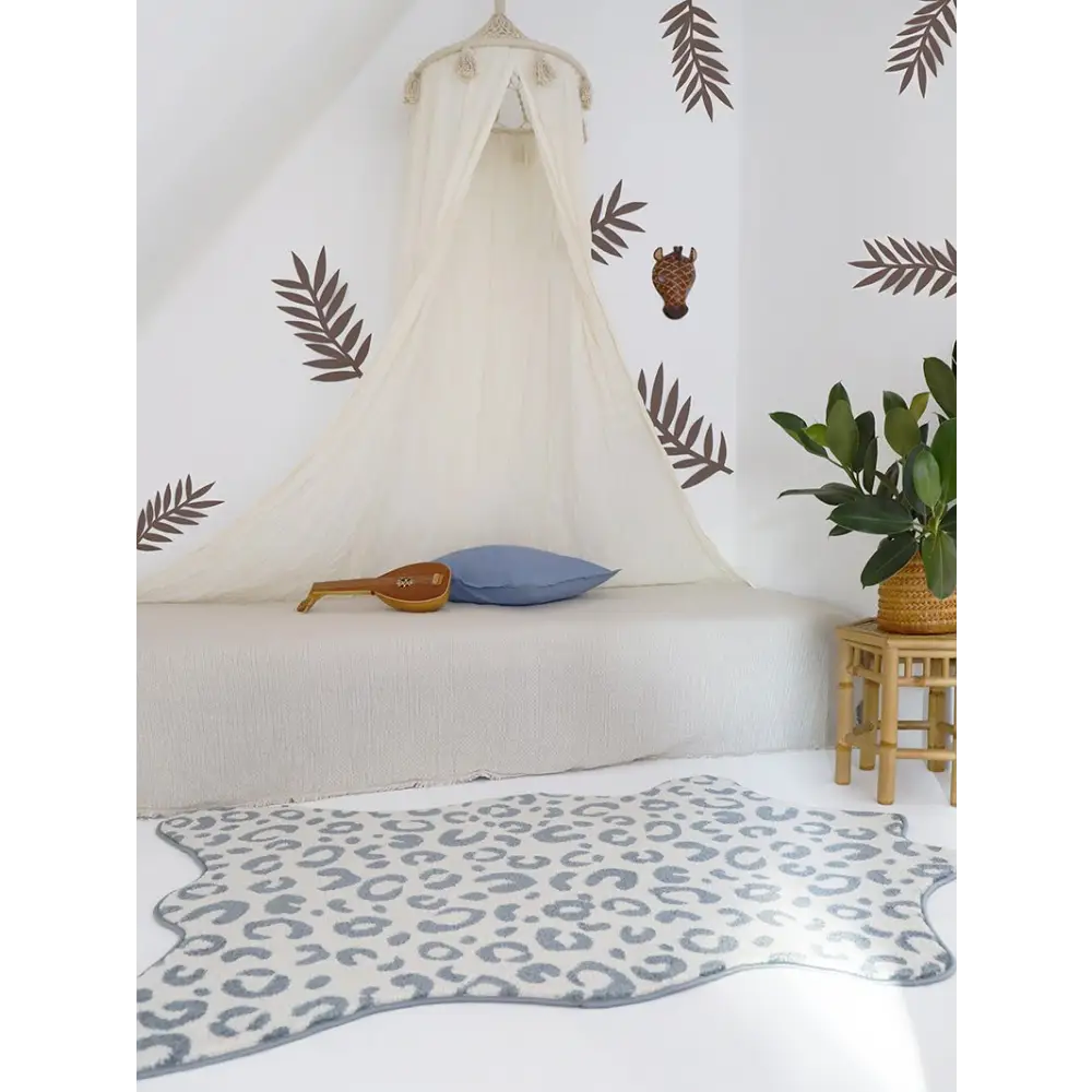 Alfombra infantil BAO SILVER BLUE - Sueños de Cigueña