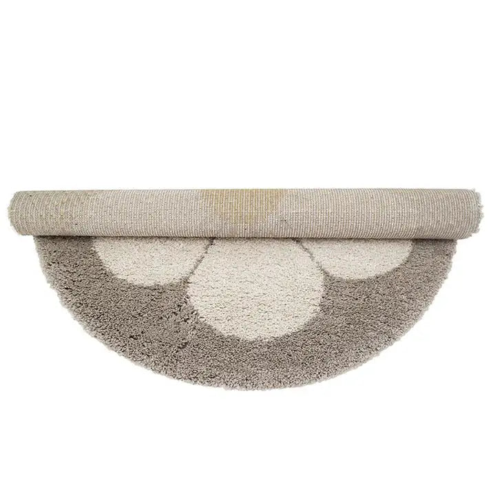 Alfombra Infantil BOHEMIAN DAISY ROND BEIGE - Sueños de Cigueña