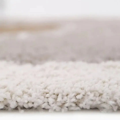Alfombra Infantil BOHEMIAN DAISY ROND TAUPE - Sueños de Cigueña