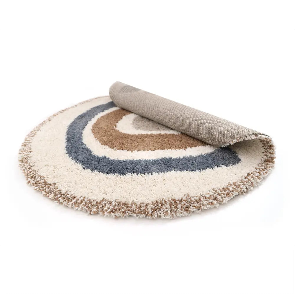 Alfombra infantil Bohemian Rainbow Bleu - Sueños de Cigueña 