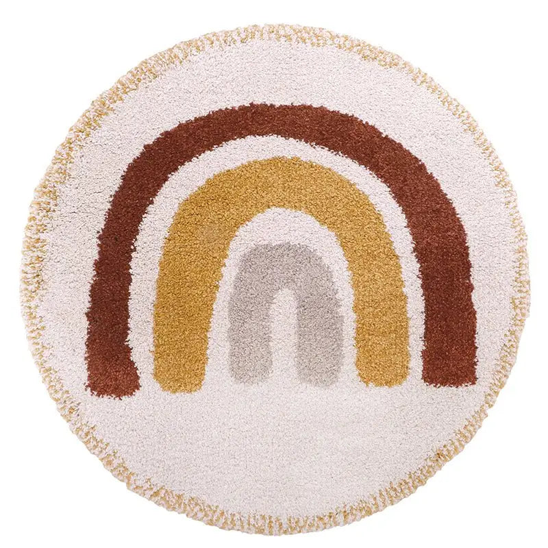 Tapis enfant arc en ciel Bohemian Rainbow - Sueños de Cigueña