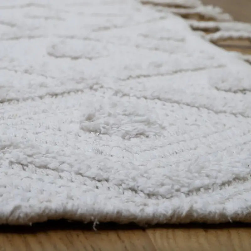 Tapis chambre enfant coton écru ORLANDO - Sueños de Cigueña