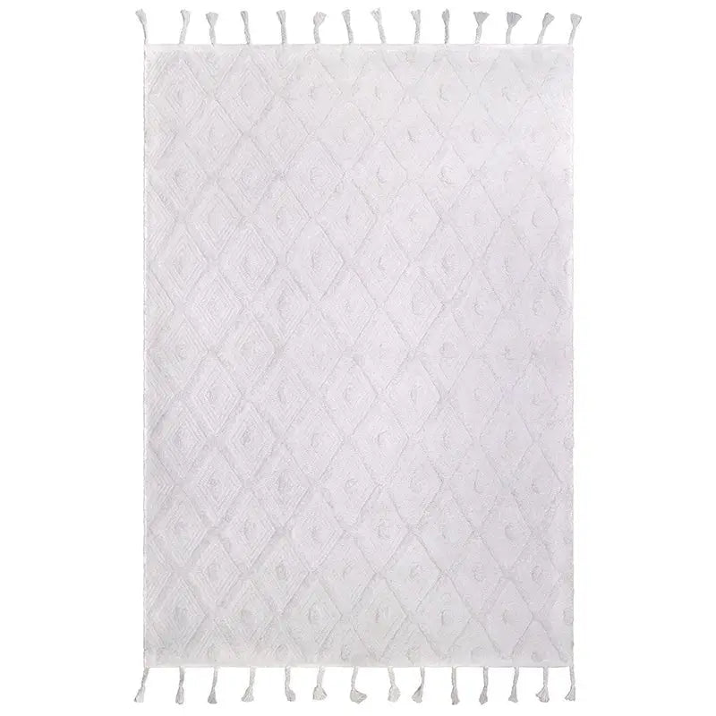 Tapis chambre enfant coton écru ORLANDO - Sueños de Cigueña