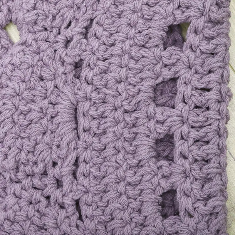 ALMA MAUVE tapis enfant crochet - Sueños de Cigueña