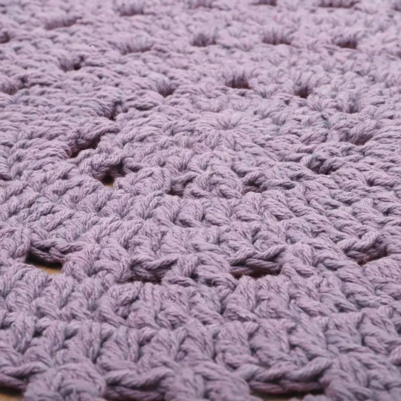 ALMA MAUVE tapis enfant crochet - Sueños de Cigueña