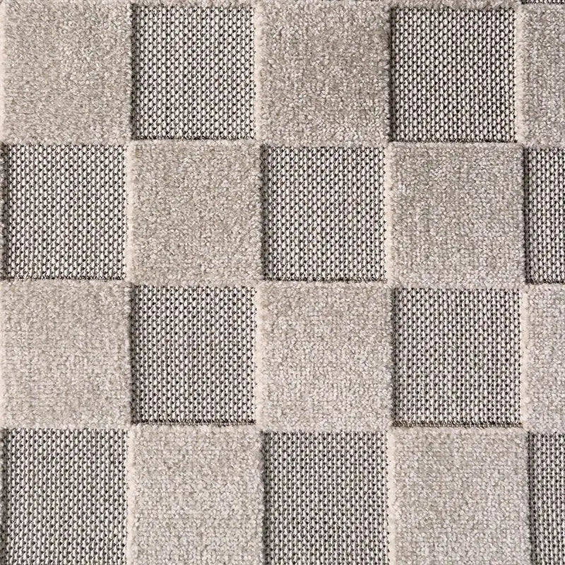 Tapis contemporain design damier DAMAS M - Sueños de Cigueña