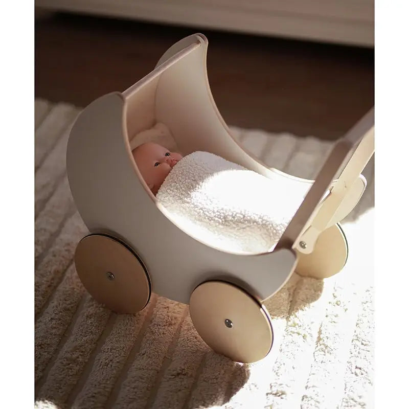 Tapis chambre enfant coton lavable DALIA NUDE - Sueños de Cigueña