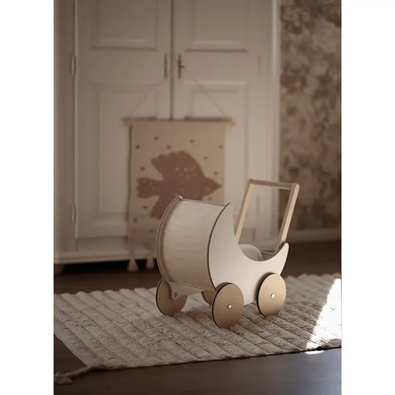 Tapis chambre enfant coton lavable DALIA NUDE - Sueños de Cigueña