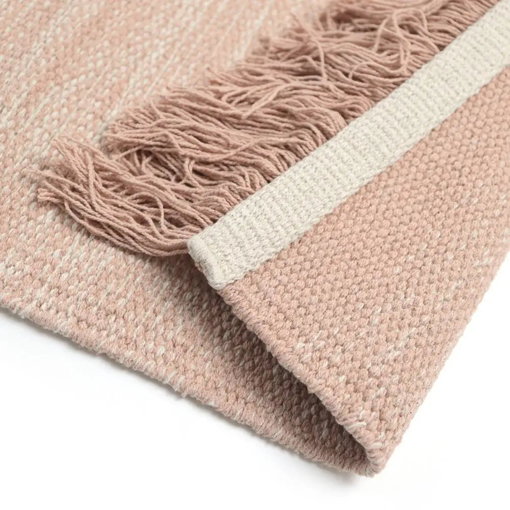 Tapis chambre enfant coton KIRTHY NUDE - Sueños de Cigueña