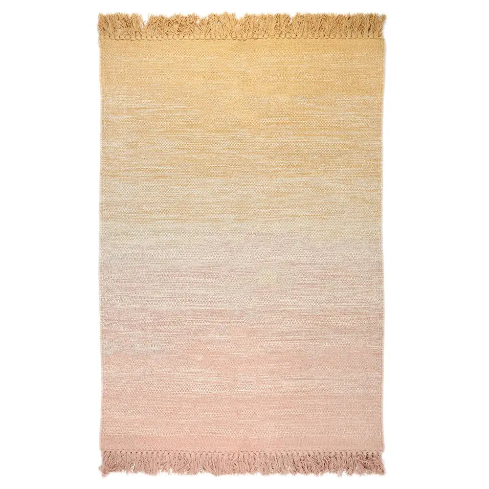 Tapis chambre enfant coton KIRTHY NUDE - Sueños de Cigueña