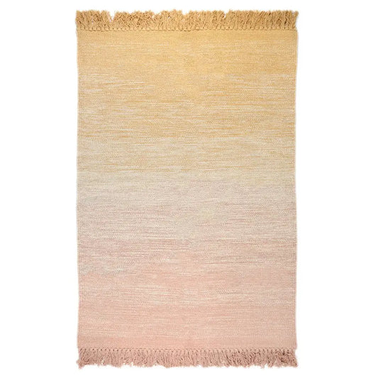 Tapis chambre enfant coton KIRTHY NUDE - Sueños de Cigueña