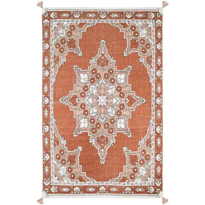 Tapis coton imprimé motif bohème LALITHA - Sueños de Cigueña
