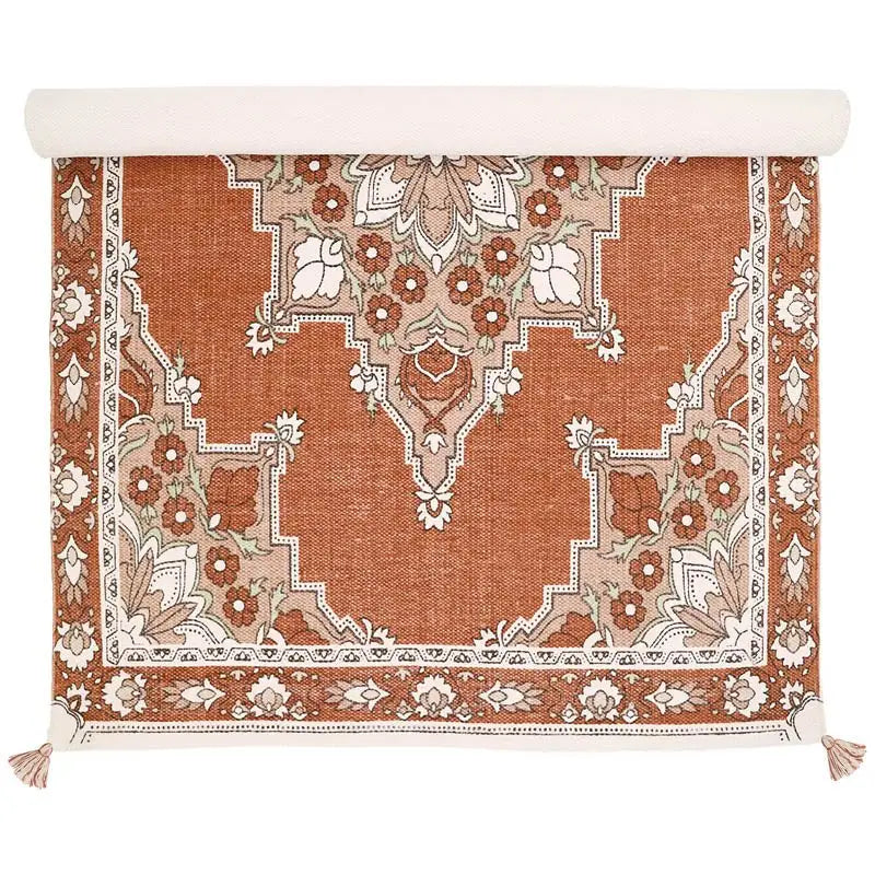 Tapis coton imprimé motif bohème LALITHA - Sueños de Cigueña