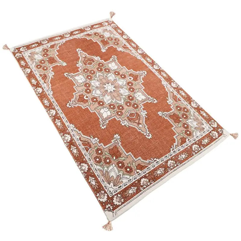Tapis coton imprimé motif bohème LALITHA - Sueños de Cigueña