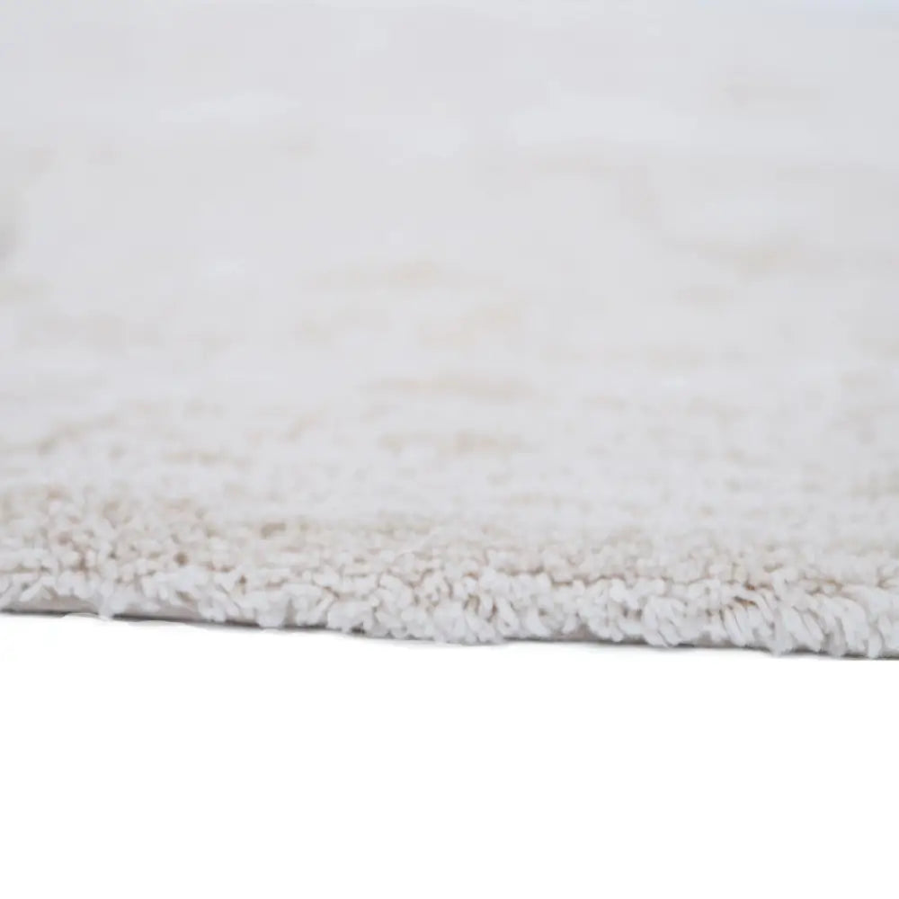 Alfombra infantil de algodón lavable con estampado de flores GENTLE FLORA - Sueños de Cigueña