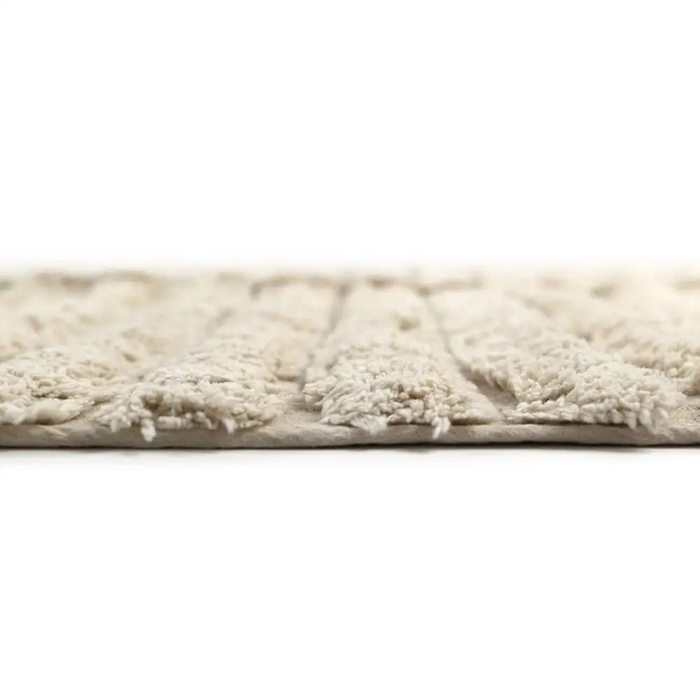 Tapis chambre enfant coton lavable DALIA BLEU - Sueños de Cigueña
