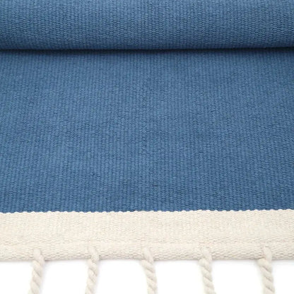 Tapis coton LISBOA BLEU - Sueños de Cigueña