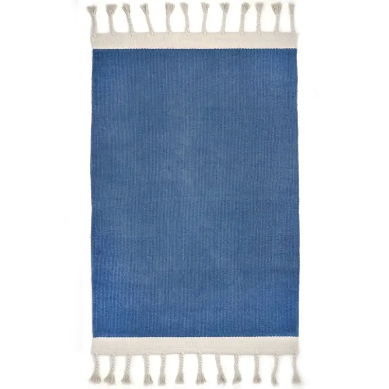 Tapis coton LISBOA BLEU - Sueños de Cigueña
