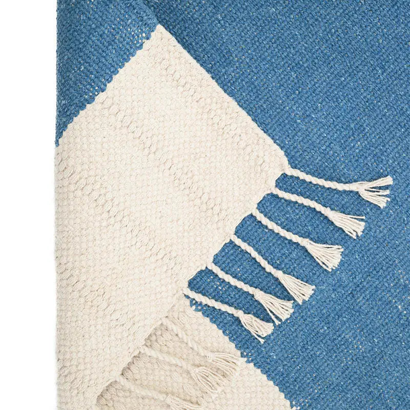 Tapis chambre coton LUCIA BLEU - Sueños de Cigueña