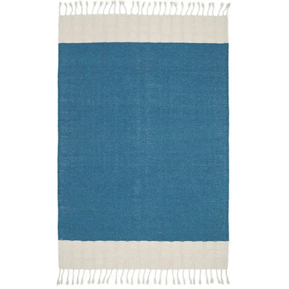 Tapis chambre coton LUCIA BLEU - Sueños de Cigueña