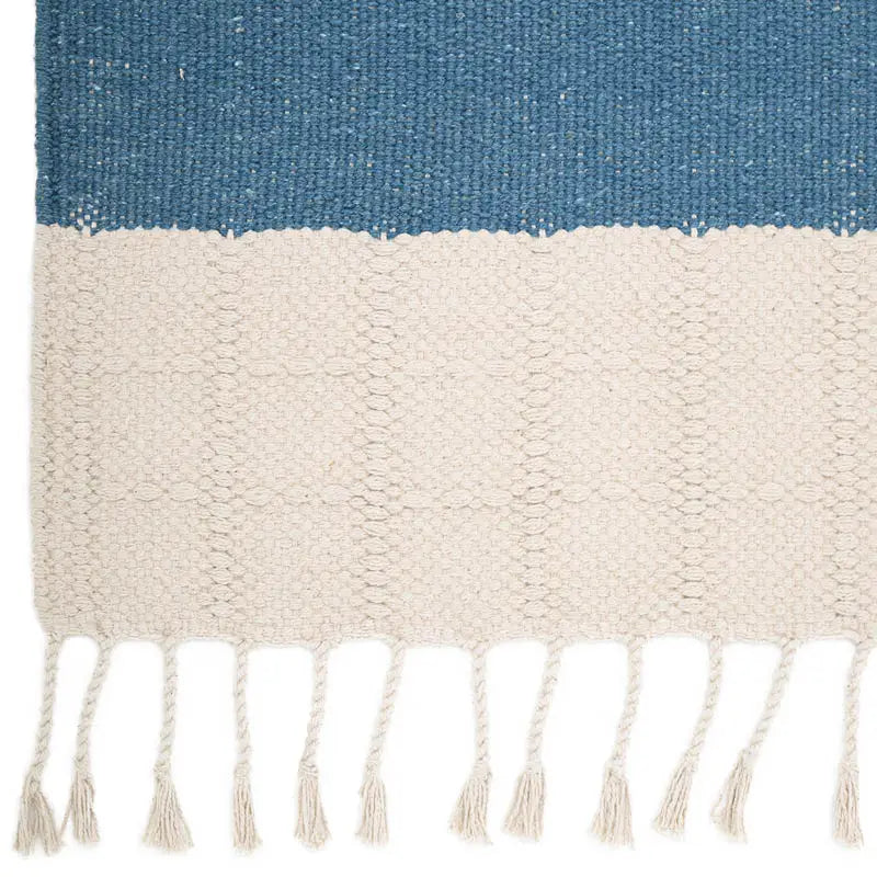 Tapis chambre coton LUCIA BLEU - Sueños de Cigueña