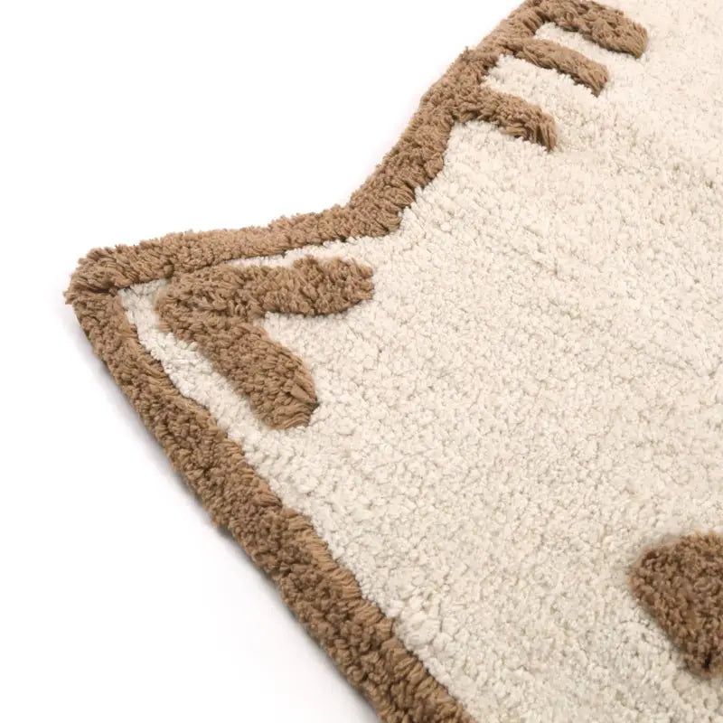 Tapis chambre enfant coton lavable petit chat LITTLE CHARLIE - Sueños de Cigueña