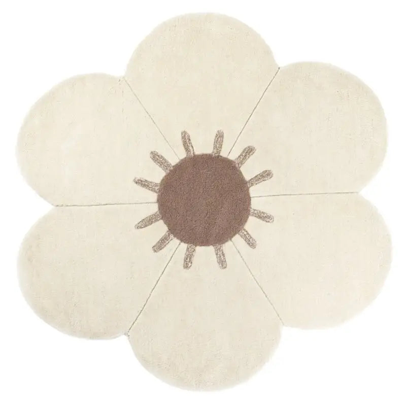 Tapis chambre enfant fleur DAISY - Sueños de Cigueña