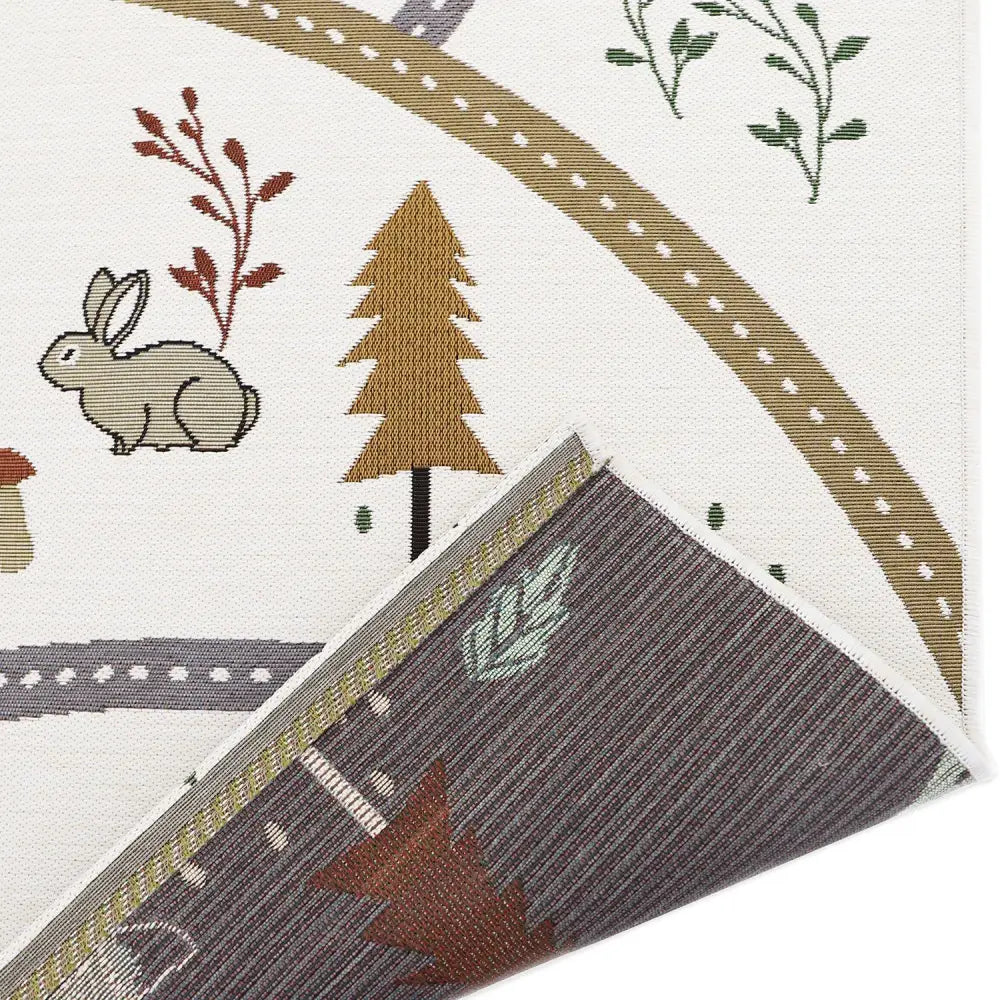 Tapis de jeu enfant indoor & outdoor LITTLE FOREST - Sueños de Cigueña