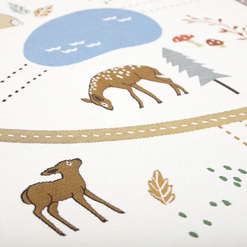 Tapis de jeu enfant indoor & outdoor LITTLE FOREST - Sueños de Cigueña