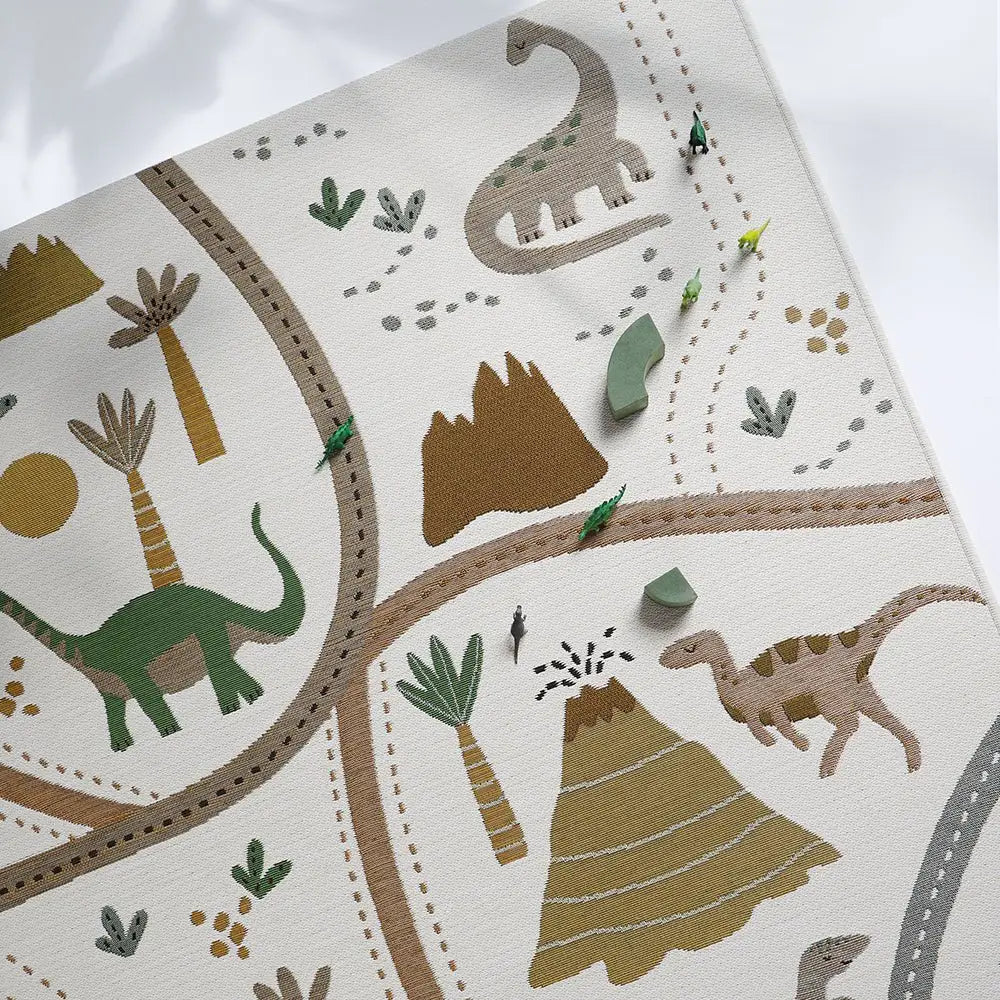 Tapis de jeu enfant indoor & outdoor LITTLE JURASIC - Sueños de Cigueña