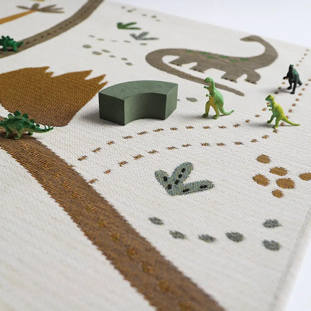 Tapis de jeu enfant indoor & outdoor LITTLE JURASIC - Sueños de Cigueña