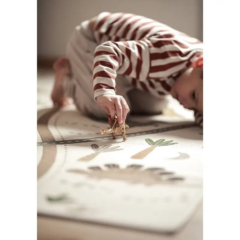 Tapis de jeu enfant indoor & outdoor LITTLE JURASIC - Sueños de Cigueña