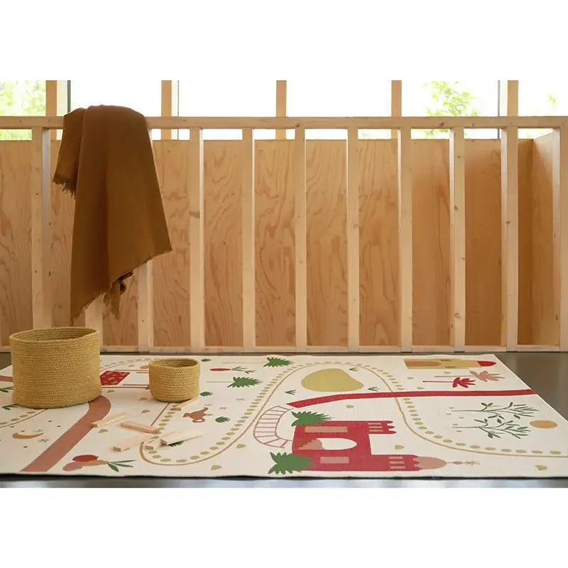 Tapis de jeu enfant indoor & outdoor LITTLE MARRAKECH - Sueños de Cigueña