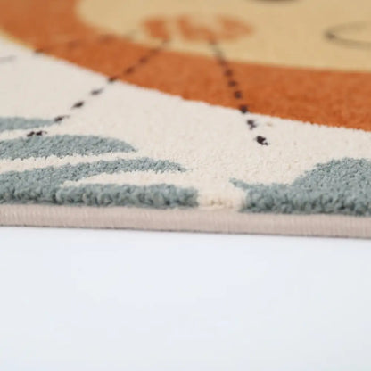 Tapis chambre enfant lion ICHIRO M - Sueños de Cigueña