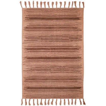 Tapis coton imprimé style bohème LOOMY - Sueños de Cigueña