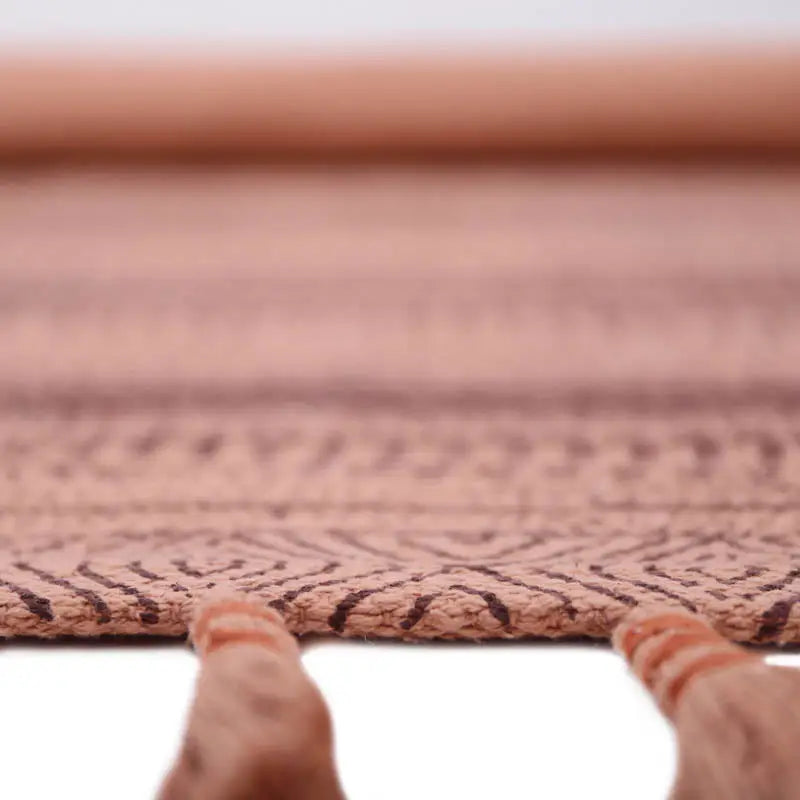 Tapis coton imprimé style bohème LOOMY - Sueños de Cigueña