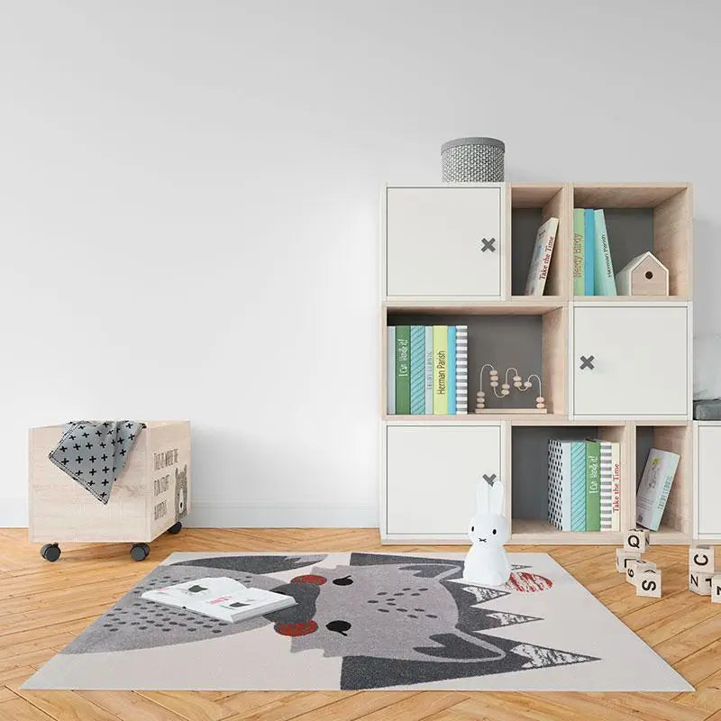 Tapis chambre enfant petit renard MR FOX M - Sueños de Cigueña