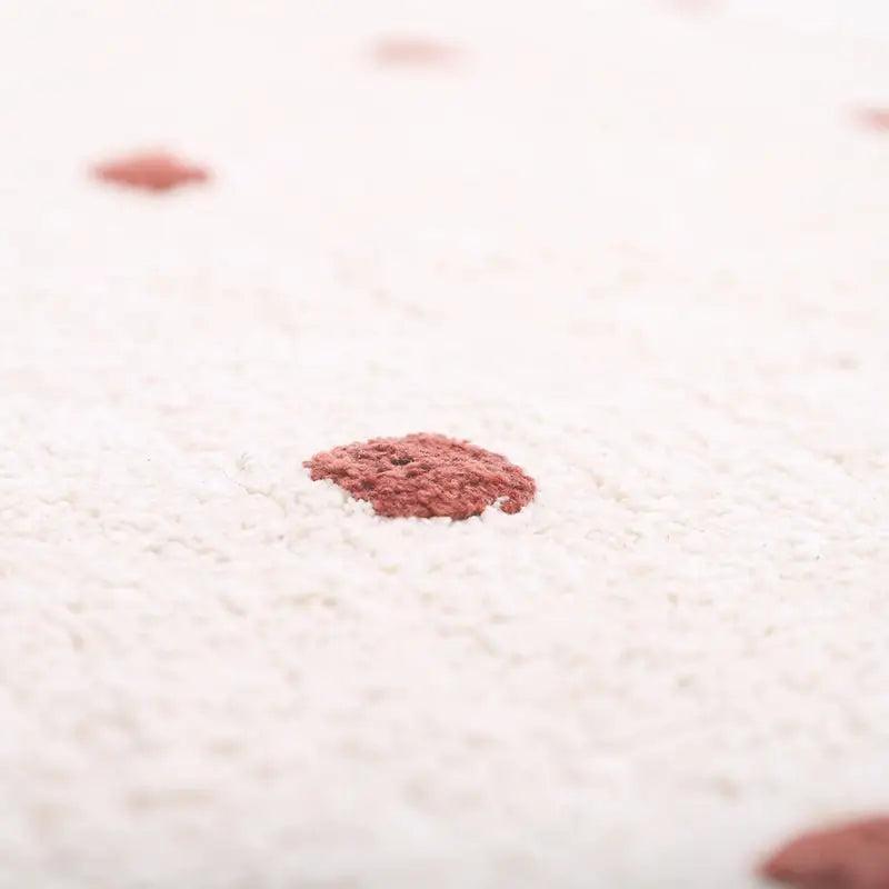 Alfombra Infantil NÜMI AMBRE con lunares - Sueños de Cigueña